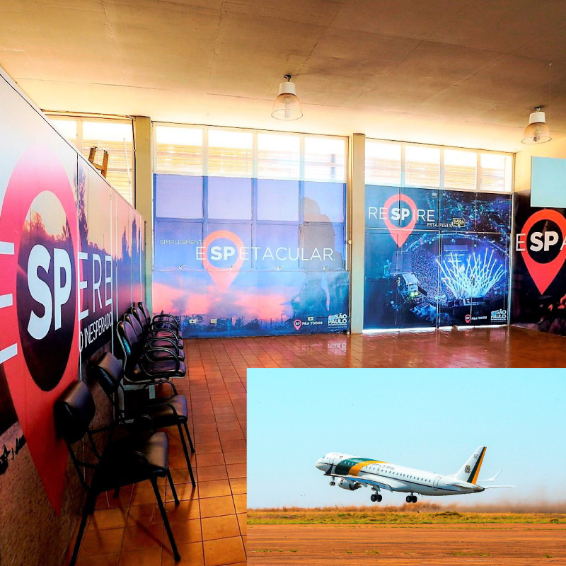 Read more about the article Aeroporto de Barretos recebe nova decoração  Por Jornal