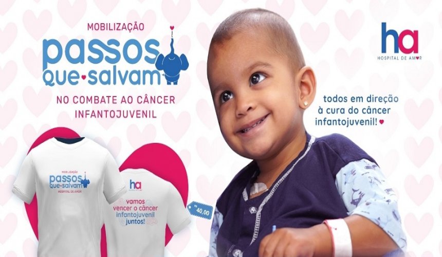 Read more about the article HOSPITAL DE AMOR promove a 13ª edição da mobilização ‘PASSOS QUE SALVAM’