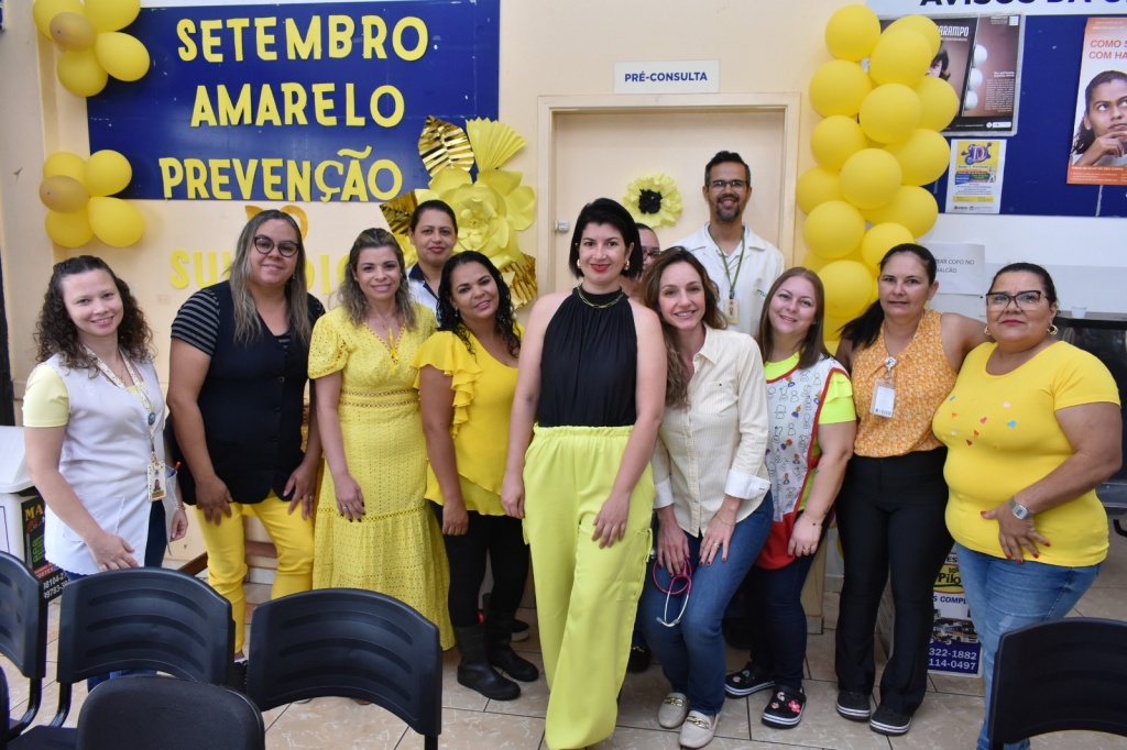 Read more about the article Psicóloga orienta pacientes da UBS Dr. Archimedes Machado sobre a Campanha Setembro Amarelo
